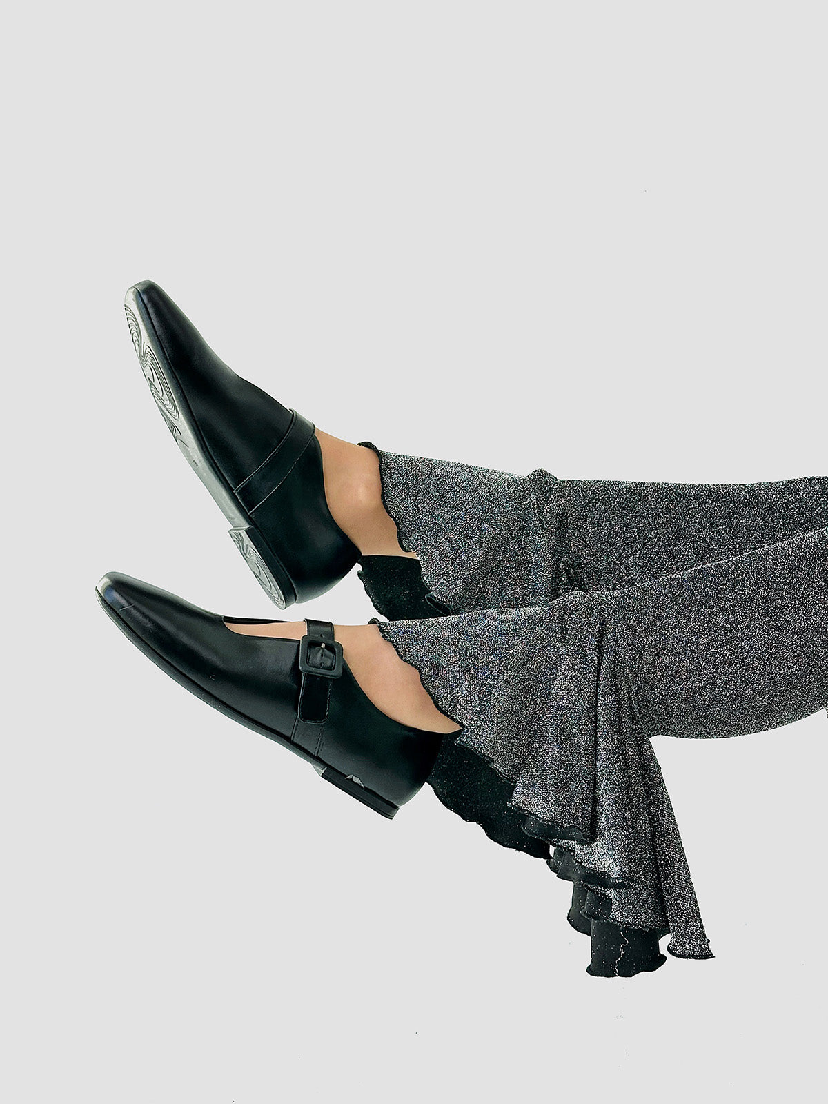 Lakierowane buty baletowe Mary-Jane