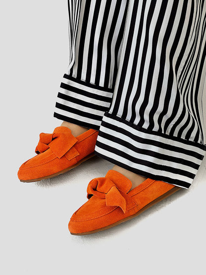 Wyrafinowane loafersy-butterfly 🦋
