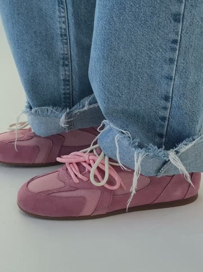 Miękkie trampki Candy 100% zamsz